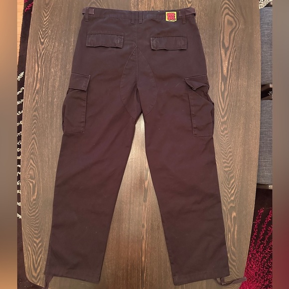 Empyre Brown Loose Fit Cargo Skate Pants size 30 men’s - Picture 3 of 7